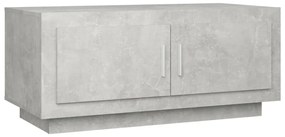Betonszürke szerelt fa dohányzóasztal 102x 50 x 45 cm