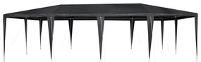 Parti Pavilon Antracit 8x4 m PE