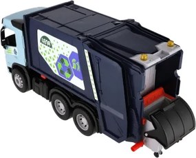 Volvo WORXX 53 cm-es szemetesautó kék/fekete