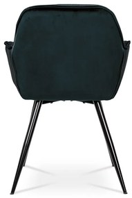 Kék Bársony Étkezőszék. DCH-421 BK4