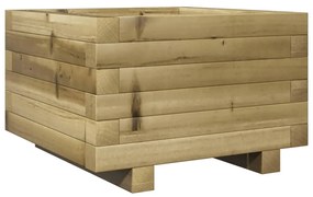 vidaXL impregnált fenyőfa kerti virágláda 40x40x26,5 cm