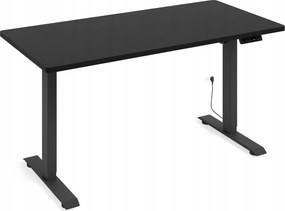 Elektromos ĂrĂłasztal Bimotion 1S 140x70x3,2cm ĂllĂthatĂł 73-120 fekete/fekete