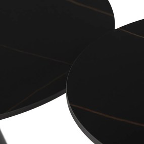 F4118 BK konferenciaasztal-készlet, márvány, 2 db