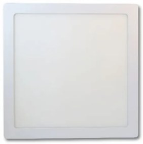 MasterLED Proma 24 W-os falon kívüli meleg fehér, négyzet alakú LED-es mennyezetlámpa