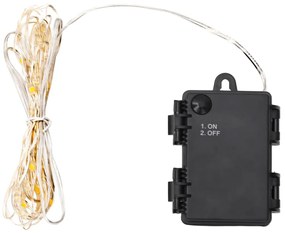 LED-es fényfüzér 66 LED-del és légfúvóval 660 cm