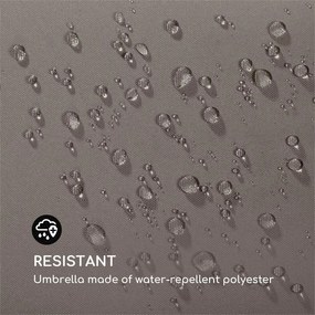 Blumfeldt Flex-Shade XL, napernyő, 150 x 210 cm, poliészter, UV 50, sötétszürke