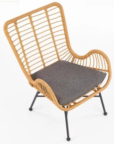 Ikaro kerti szék, rattan
