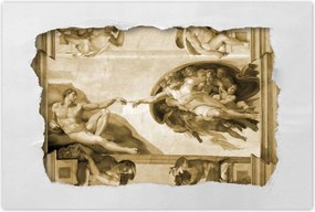 Poszterek 120x80 Ádám teremtése