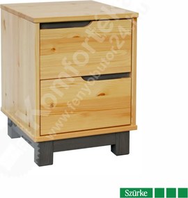 Lexa éjjeliszekrény 2 fiókos Wenge