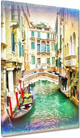 Vászonkép 80x120 Szerelmes nyaralás Velence