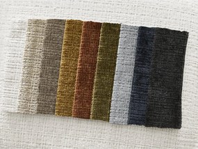 Fehér zsenília kanapé 276 cm Neil – Bobochic Paris