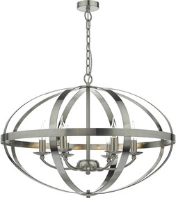 Dar lighting klasszikus vintage függeszték symbol szatén króm darsym0646
