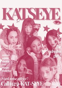 Katseye Poszter 50x70 cm