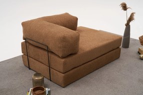 Kétszemélyes kanapé Comfort - Barna v2