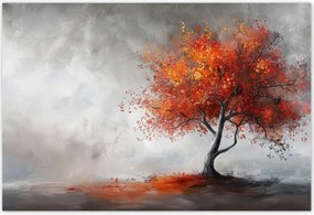 Fotótapéták 104x70 Tűzszínekben pompázó fa