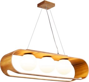 Quintiesse modern skandináv függeszték sfera fa elsqn-sfera-3p-teak