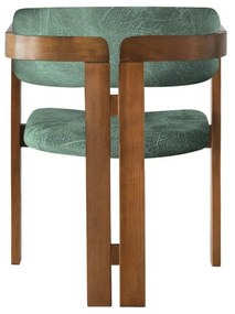 CO Green and Walnut étkezőszék