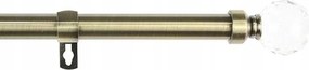 Függönykarnis rúd 160-310cm arany színű fém