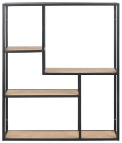 SARON falipolc tölgy/fekete