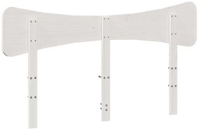fehér tömör fenyőfa fejtámla 140 cm