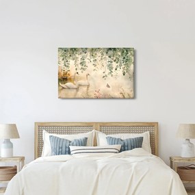 Kép - Tó, akvarell (90x60 cm)