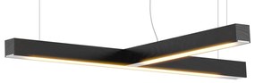 Függeszték LED40 T alakú, többféle változatban - TUNTO Modell: tölgy, feketére pácolt