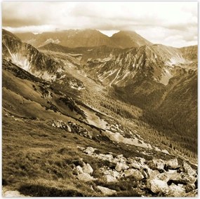 Poszterek 140x140 Tátra Lengyel hegyek Kilátás