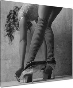 Vászonkép 60x60 Bugyi lefelé