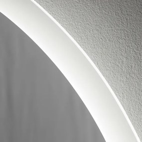 Brilagi - CLARA PRO LED tükör, dimmelhető, beépített fűtéssel és háttérvilágítással, LED/19W/230V, Ø 60 cm, IP44