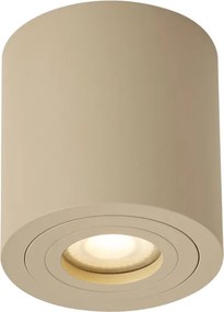 Modern mennyezeti spotlámpa taupe GU10 50mm IP44 - Capa