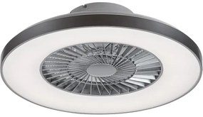 Rabalux - LED Dimmelhető mennyezeti lámpa ventilátorral LED/40W/230V + távirányító
