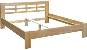 Franciaágy tömör fából ANGELA 180x200 cm bükk