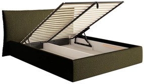 Franciaágy 160 cm Swiftie 160  (oliva + fekete). 1100219