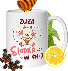 Bögre Zsuzsa Barátnő Feleség Ajándék Nyomtatott Fehér 330ml