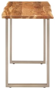 Tömör akácfa étkezőasztal 110 x 50 x 76 cm