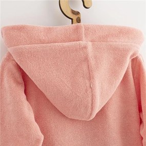 Gyerek frottír fürdőköpeny New Baby Comfortable pink, vel. 104/110