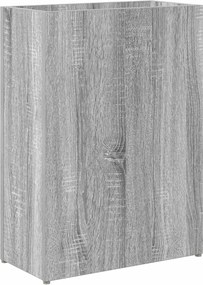 vidaXL Napernyő Állvány Szürke Sonoma 40 x 20 x 55,5 cm Faanyag