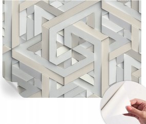 Fotótapéta Öntapadós tapéta a szobába Illuzórikus formák 312x219 cm