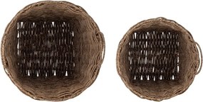 Műrattan kaspó szett 2 db-os ø 35 cm Cestina – Bloomingville