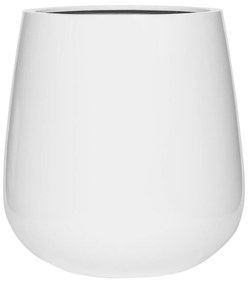 Pottery Pots Pax virágcserép, fényes fehér, többféle méretben - PotteryPots méret: XL - 67 cm, ⌀ 66 cm
