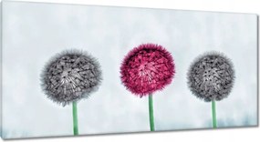 Vászonkép 115x55 Szürke-lila