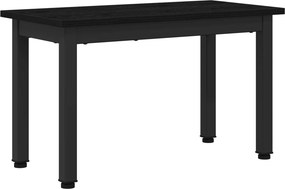 vidaXL Dohányzóasztal Fekete tölgy 60 x 30 x 36 cm Faanyag