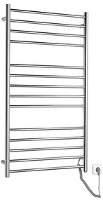 Sapho - Elektromos törölközőszárító REDONDO 130W/230V 63x116 cm fényes króm