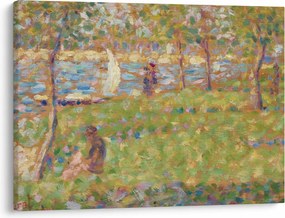 Kép - Georges Seurat, Study for "La Grande Jatte", reprodukciók (70x50 cm)