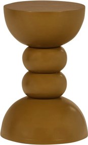 Mangófa kerek tárolóasztal ø 35 cm Miel – WOOOD