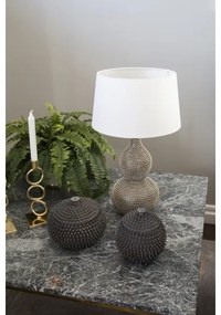 ByRydens 4001840-6508 - Asztali lámpa LOFTY 1xE27/5W/230V fehér/ezüst