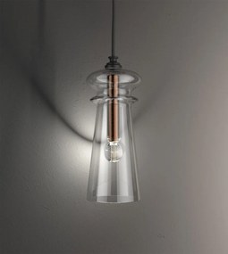 Függeszték Fekete LICIO ITALAMP 2296-S1