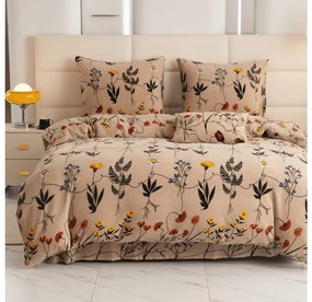 HERBAR bézs mikroszálas ágyneműhuzat Ágyneműhuzat mérete: 70 x 90 cm | 140 x 200 cm