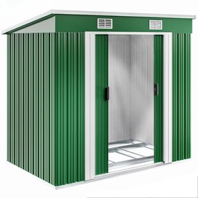 Kerti szerszámosház L, zöld Gardebruk