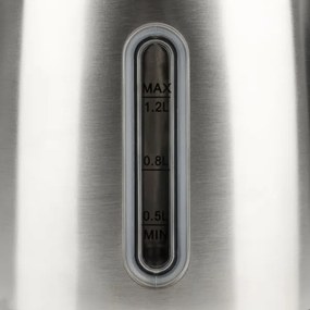 G3Ferrari G1009500 - Elektromos vízforraló 1,2 l 1630W/230V rozsdamentes acél/fekete